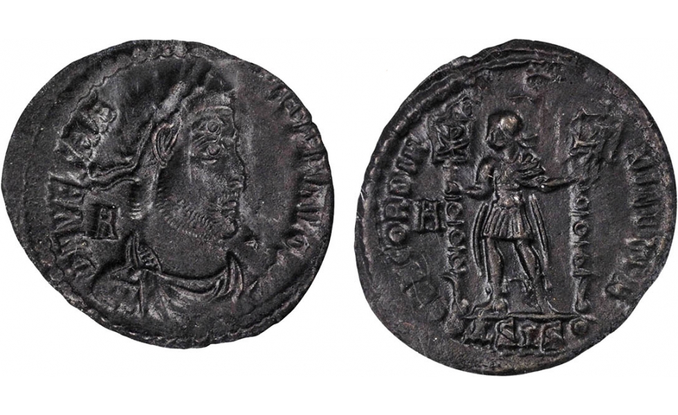 Roman Empire, Vetranio, 350, Maiorina, SIS A