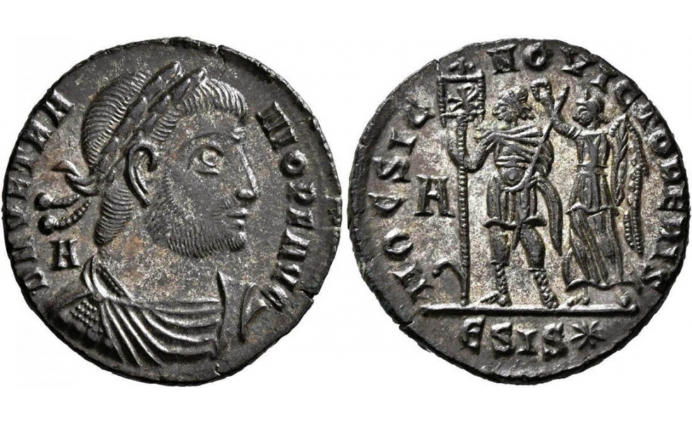Roman Empire, Vetranio, 350, Maiorina, Thessalonique