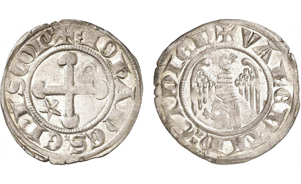 French Provincial Coinage, Dauphiné, John of Geneva, 1285-1297, Silver Gros