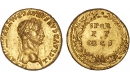 Roman Empire, Claudius, 41-54, Aureus, Lugdunum