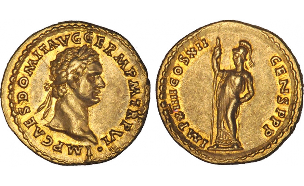 Roman Empire, Domitian, 81-96, Aureus, Rome