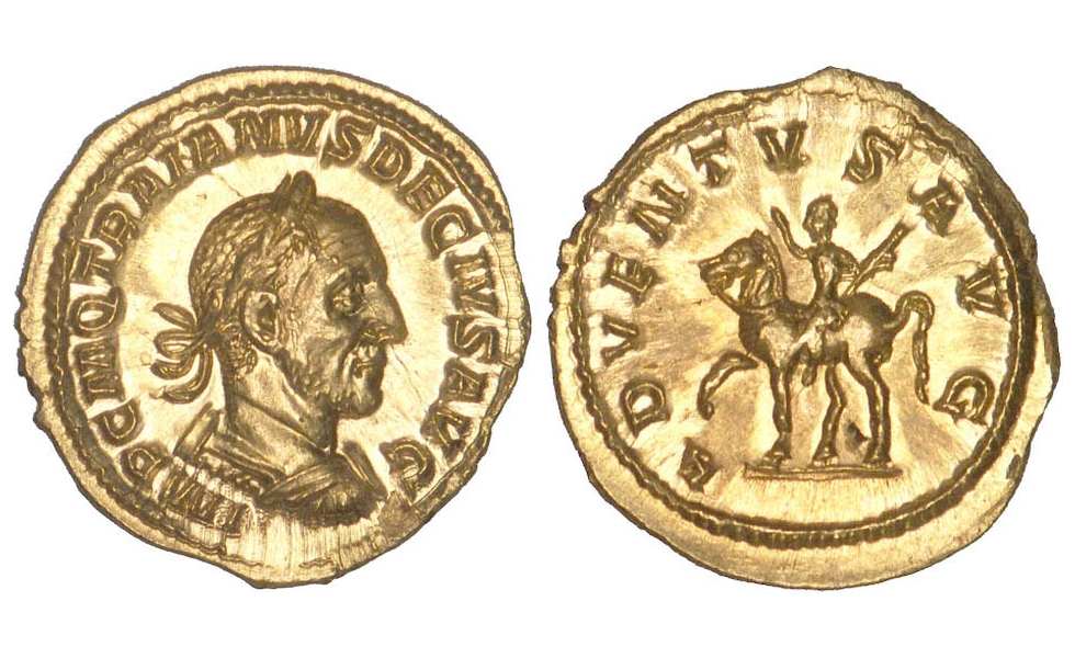 Roman Empire, Trajan Decius, 249-251, Aureus