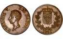 France, Henri V, Pretender, 5 Francs 1831, module of