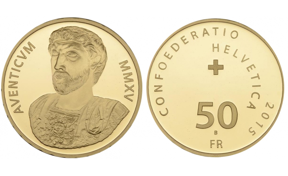 Switzerland, 50 Franken 2015, commemorative issue, Aventicum