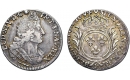 Kingdom of France, Louis XIV the Great, 1643-1715, 1/4 Ecu 1694, Dijon