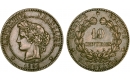 France, Third Republic, 10 Centimes 1896, Paris, rare