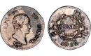 France, Napoleon Bonaparte, first Consul, 1/4 Franc AN12, Bayonne, rare