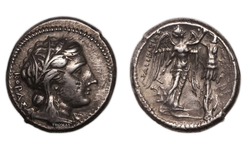 Sicily, Agathokles, Tetradrachm 305-295 BC, Syracuse, very rare