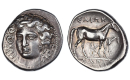 Thessaly, Larissa, Drachm 380-365 BC, rare