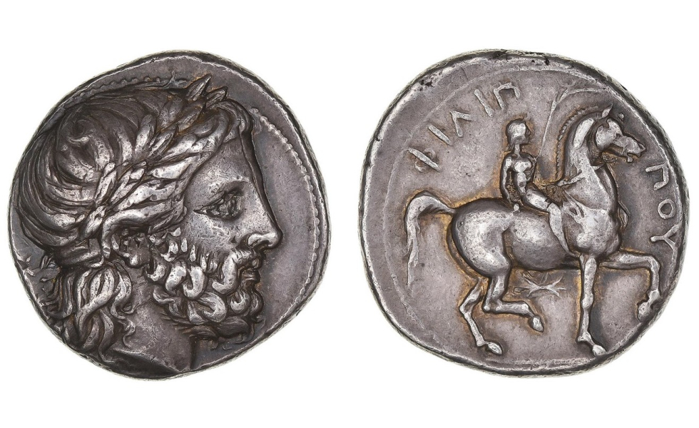 Kings of Macedon, Philipp II, 359-336 BC, Tetradrachm ca. 342-336 BC, Pella