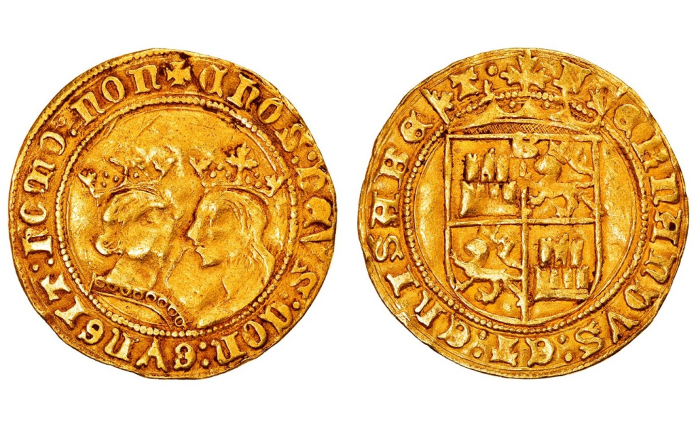 Spain, Fernando V & Isabel, Castellano 1479-1516, Burgos, extremely rare, rare mint