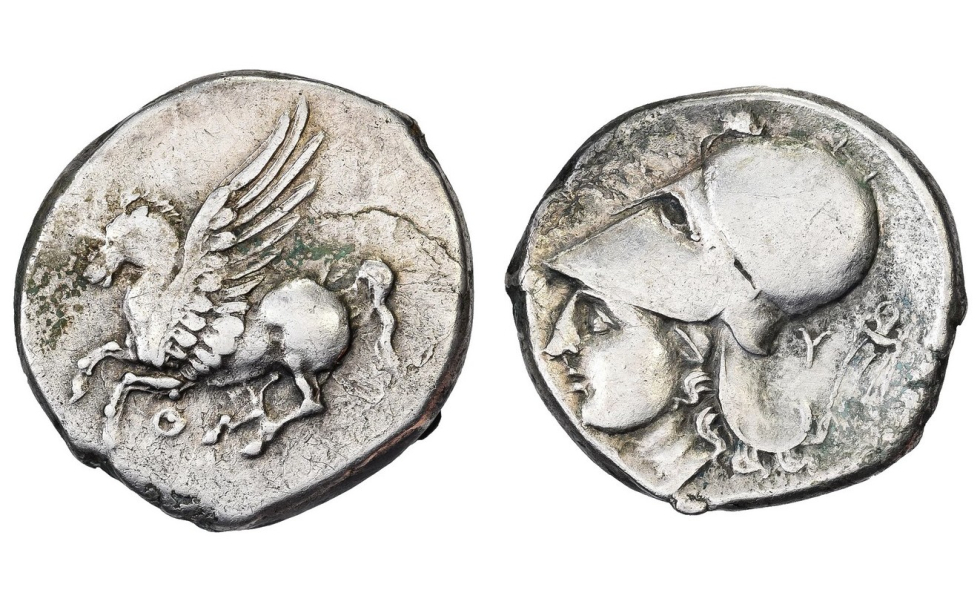 Greece, Acarnania, Stater ca. 320-280 BC, Thyrreion