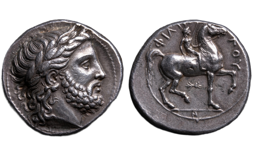 Kings of Macedon, Philip II, 359-336 BC, Tetradrachm ca. 342-337 BC, Pella