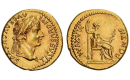 Roman Empire, Tiberius, 14-37, Aureus, Lugdunum