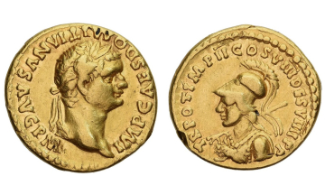 Roman Empire, Domitian, 81-96, Aureus 82, Rome, very rare