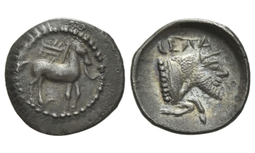 Sicily, Gela, Litra ca. 465-450 BC