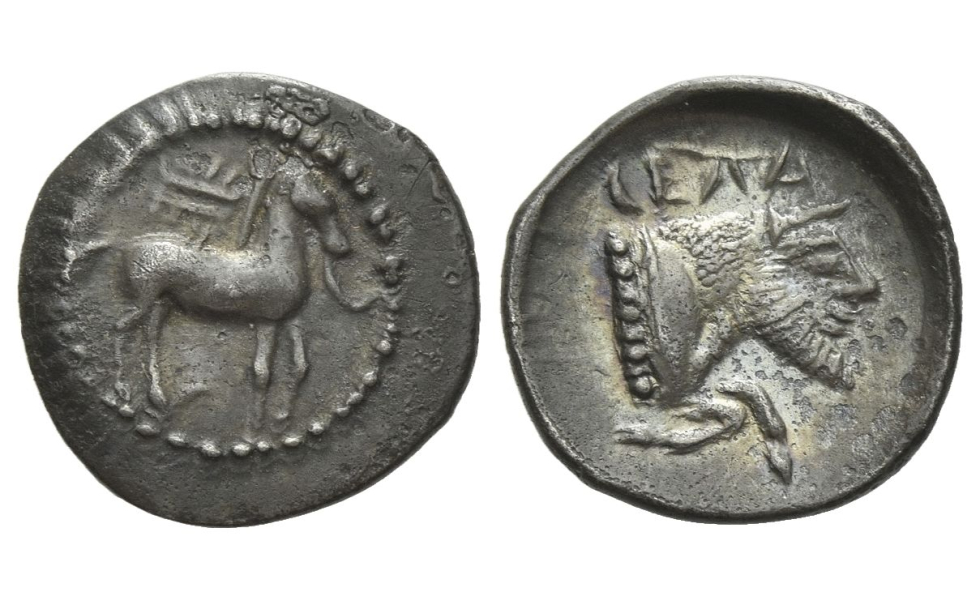 Sicily, Gela, Litra ca. 465-450 BC