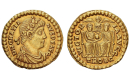 Roman Empire, Gratian, 367-383, Solidus, Trier, rare