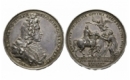 Germany, Bavaria, Maximilian II Emanuel, 1679-1726, Silver Medal 1692