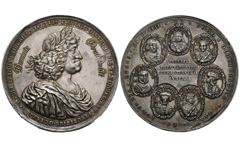 Denmark, Frederik III, 1648-1670, Silver Medal