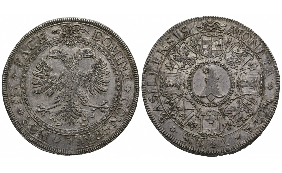 Switzerland, Basel, City, Doppeltaler End of 17th Century